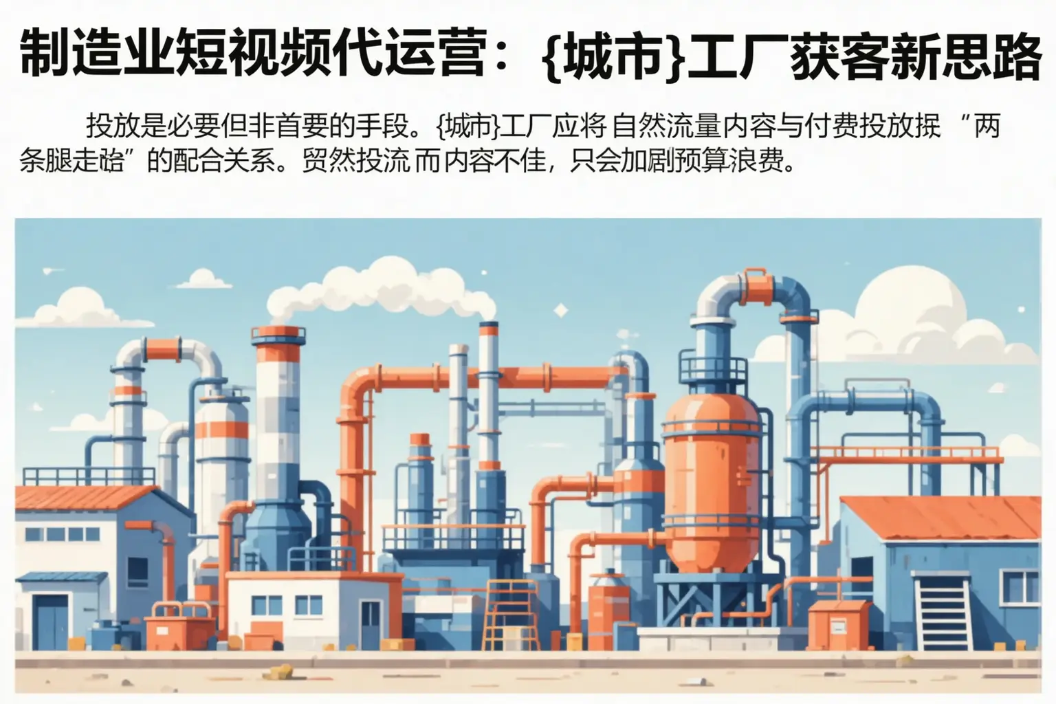 制造业短视频代运营:北仑工厂获客新思路